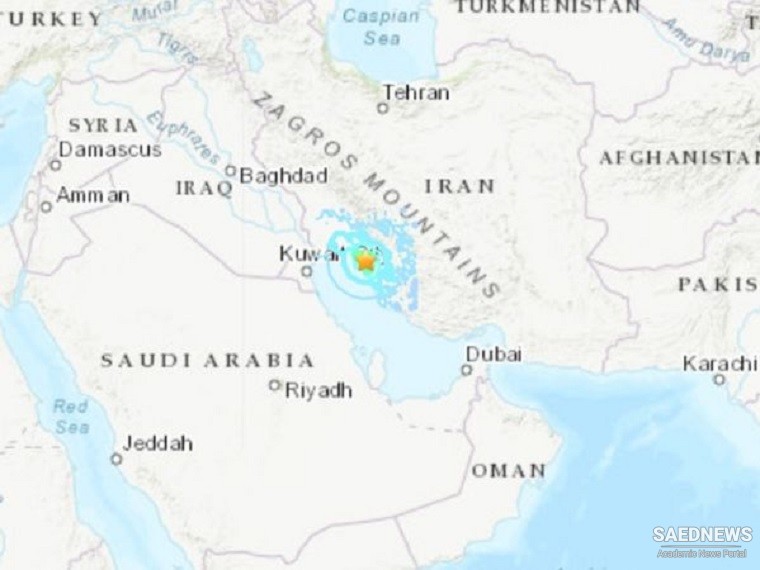 फिर दहली फारस की खाड़ी : ईरान के दक्षिण-पश्चिम इलाके में 5.9 तीव्रता का भूकंप, जमीन से 10 KM गहराई में एपिसेंटर