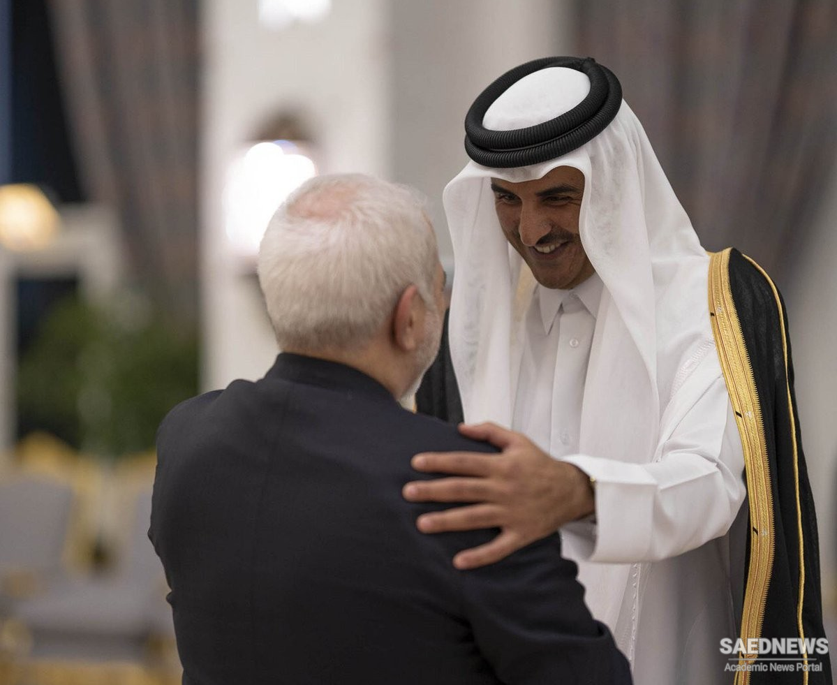ज़रीफ़ ने कतर को अपनी कूटनीतिक सफलता के लिए बधाई दी और अरब पड़ोसियों को अमेरिका के साथ सहयोग करने की चेतावनी दी