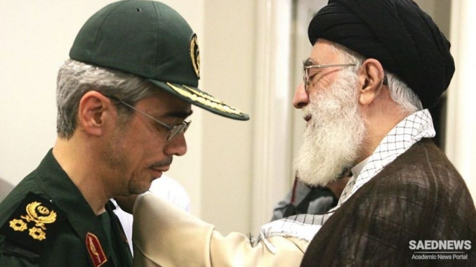ईरान सशस्त्र बलों के चीफ ऑफ स्टाफ ने सशस्त्र बलों के प्रमुख के कमांडर को बधाई दी