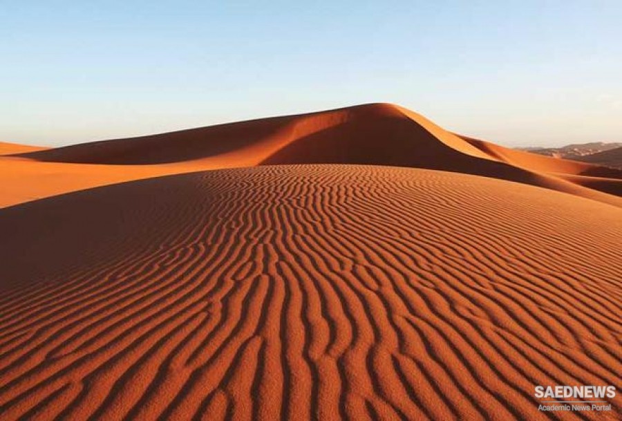 लुट रेगिस्तान ईरान की प्रकृति का एक शानदार स्पर्श