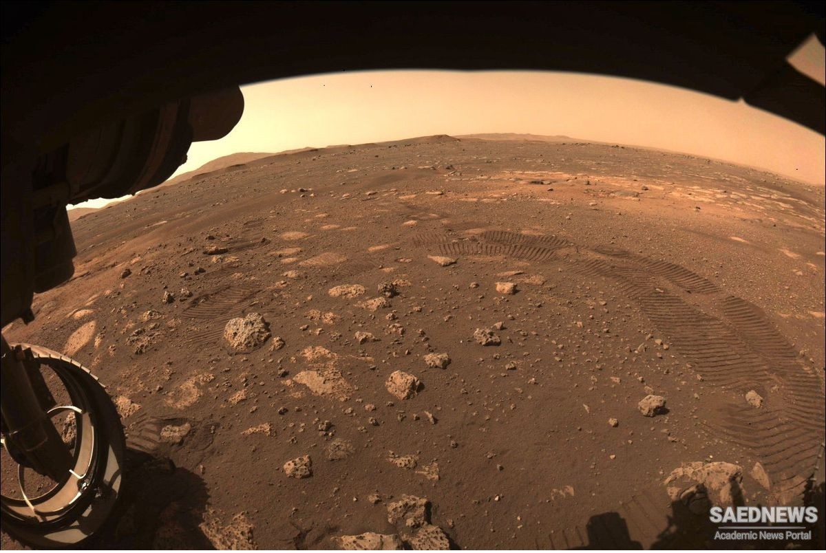 नासा दृढ़ता रोवर द्वारा भेजे गए मंगल के अद्भुत चित्र