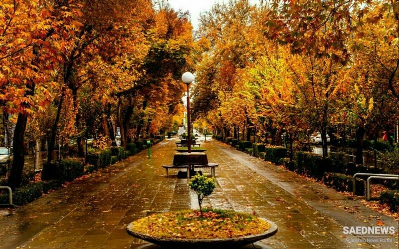 फारस में पतझड़ की सुंदरता : चारबाग इस्फ़हान
