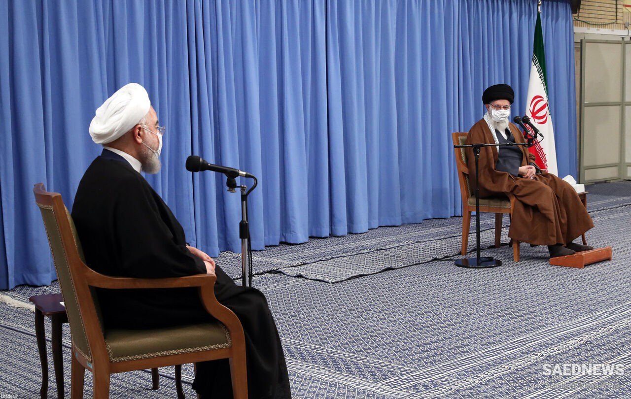 इस्लामी गणतंत्र ईरान के सर्वोच्च नेता कोरोना टास्क फोर्स से मिले