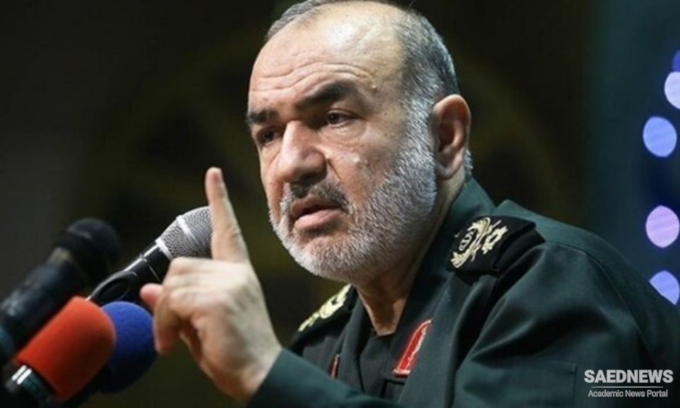 IRGC कमांडर इन चीफ मेजर जनरल सलामी ने दुश्मनों को गलतफहमी के नतीजों से आगाह किया