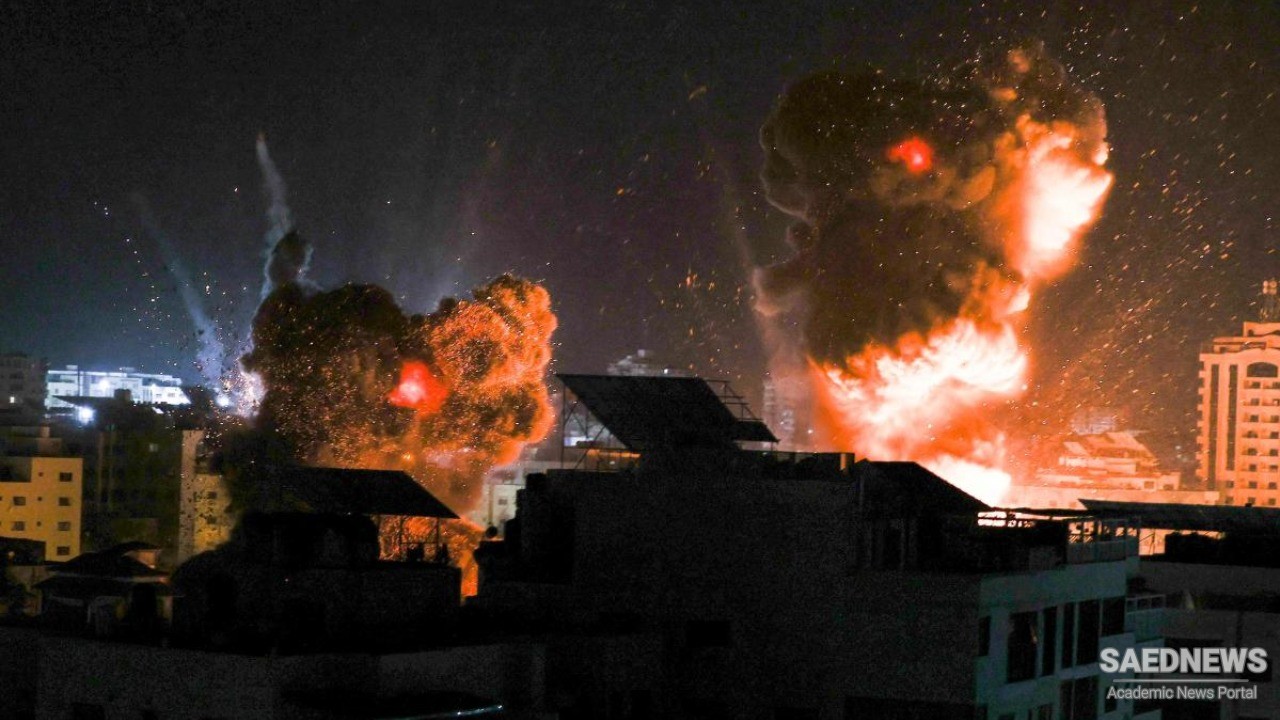 Blasts in Gaza City