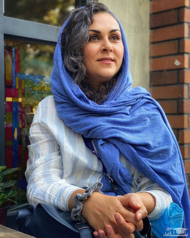 شیوا ابراهیمی با ماسکی متفاوت