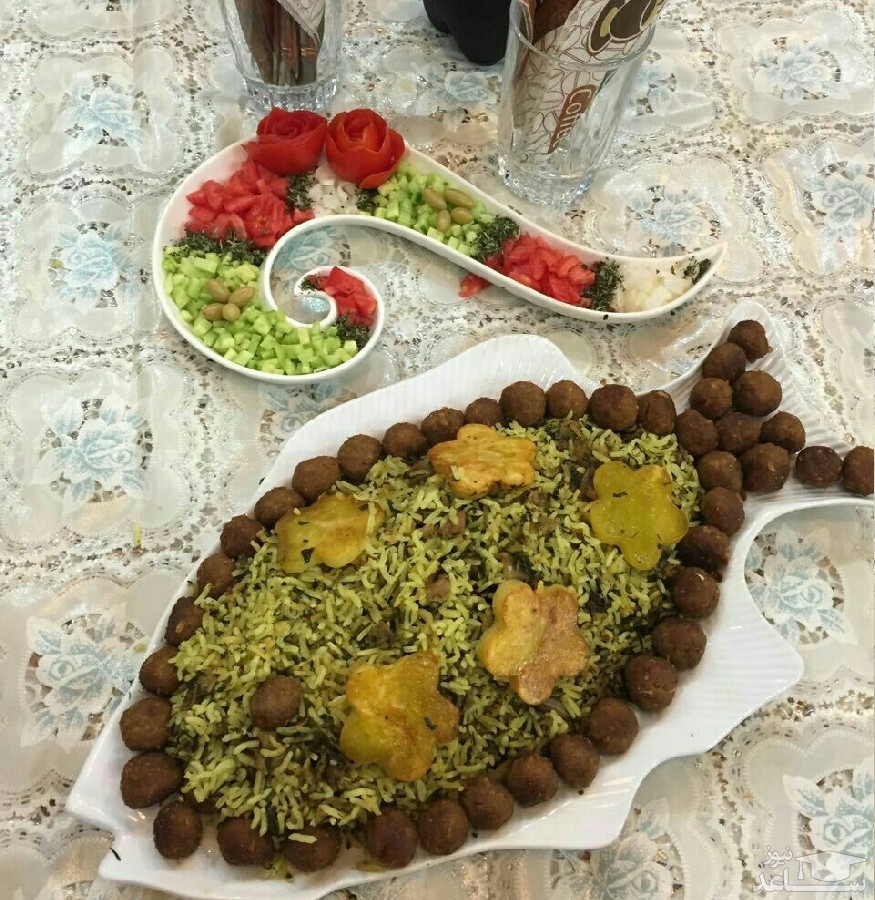 روش تهیه شوید پلو با گوشت قلقلی لذیذ