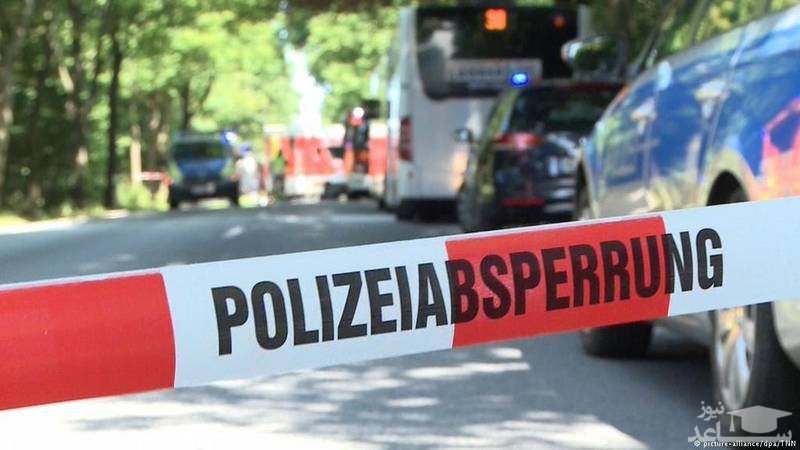 مرد ایرانی اتوبوسی را در آلمان به آتش کشید