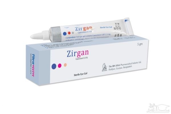 میزان مصرف، تاثیرات و مکانیزم اثر ژل چشمی گان سیکلوویر