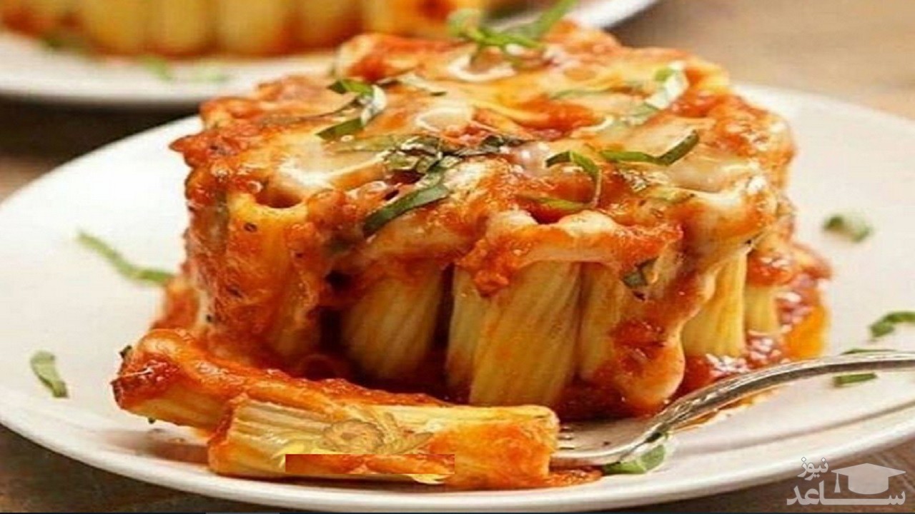 روش تهیه پاستا ریگاتونی پنیری لذیذ