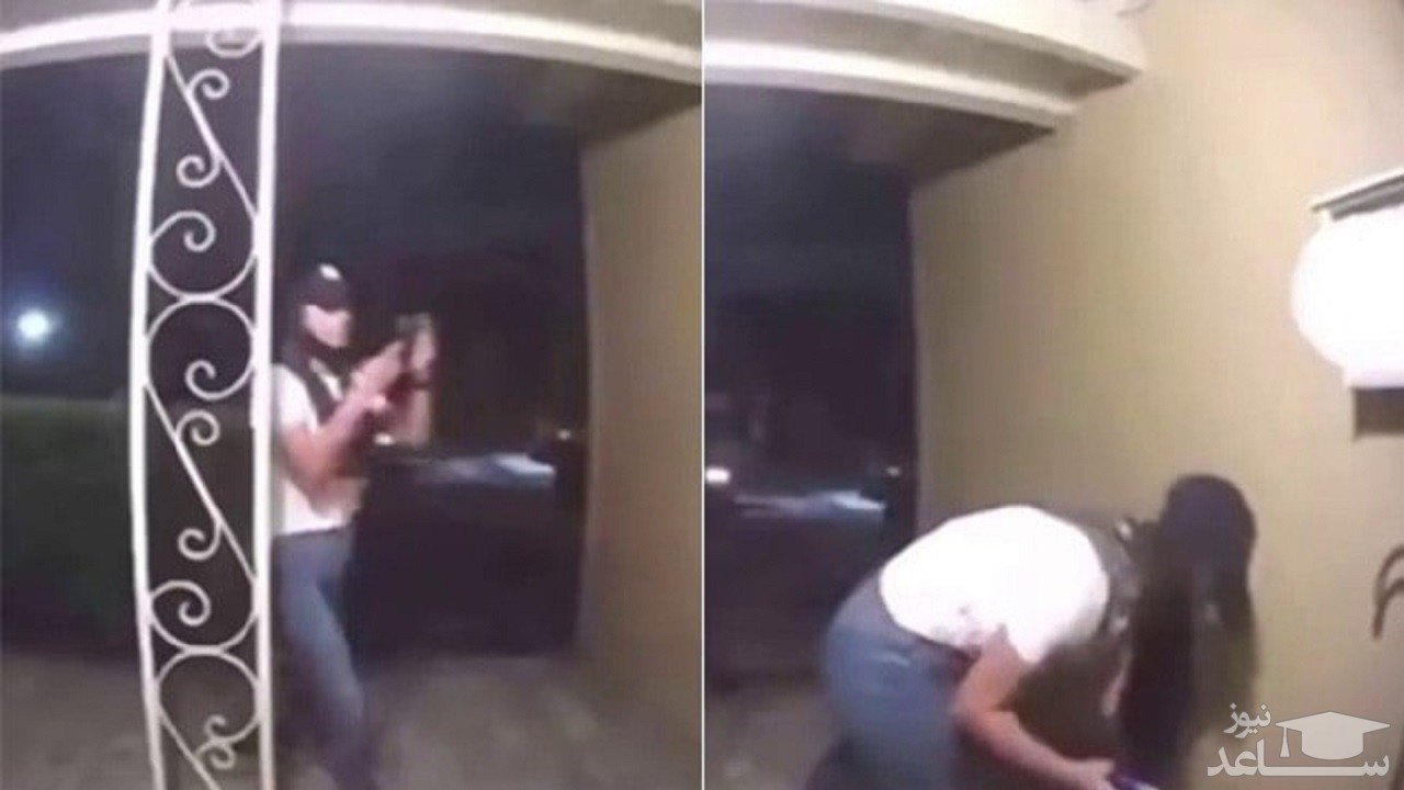 (فیلم) اقدام غیراخلاقی راننده پیک پس از تحویل غذا!