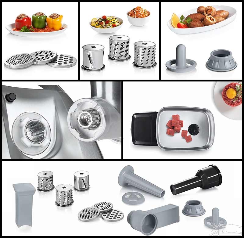 قطعات چرخ گوشت بوش مدل MFW68640