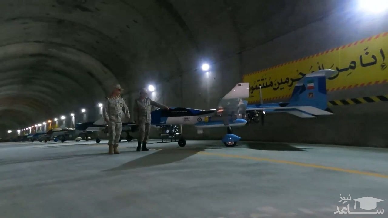 نخستین تصاویر از پایگاه سرّی پهپادی ارتش +فیلم
