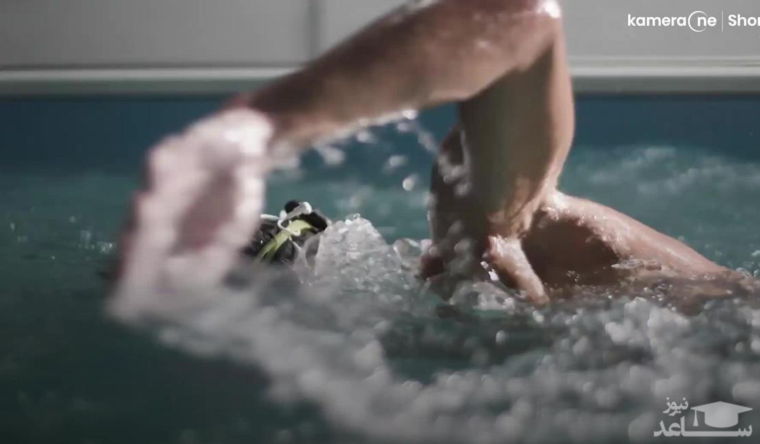 (ویدئو) ۳۶ ساعت شنا بدون توقف