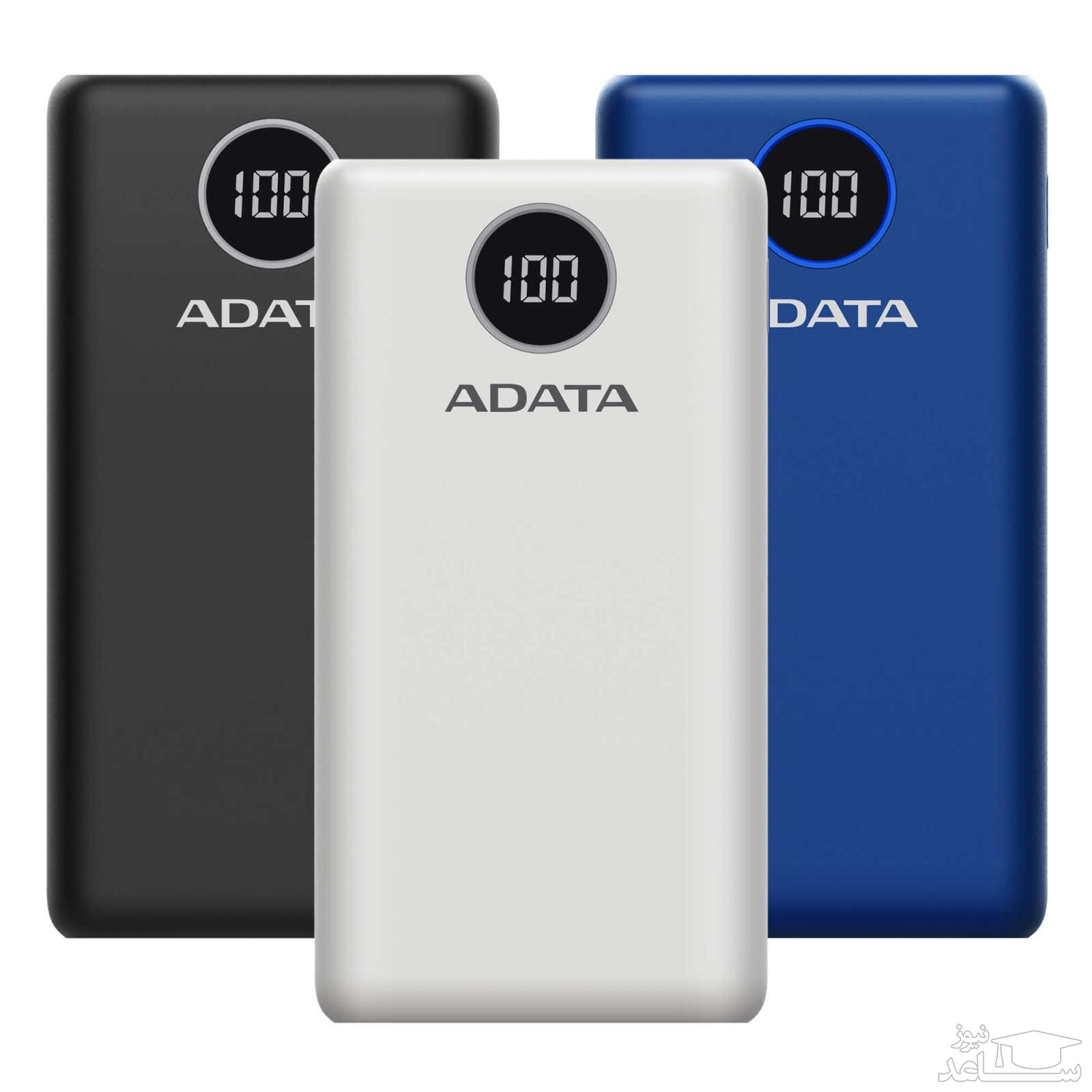 شارژر همراه ای دیتا مدل P20000QCD ظرفیت 20000 میلی آمپر ساعت