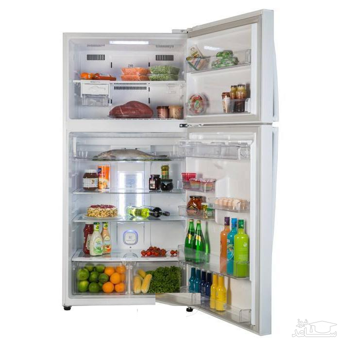 فضای داخلی یخچال فریزر هاردستون مدل HD7