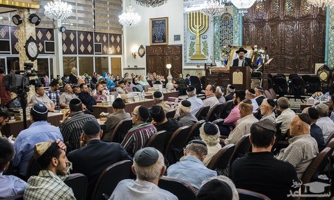 بزرگداشت امام خمینی(ره) در کنیسه کلیمیان