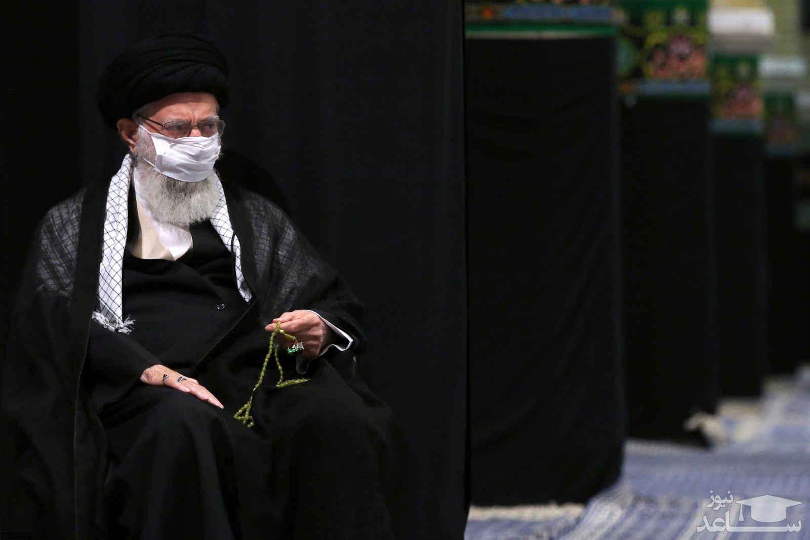 مراسم عزاداری رحلت رسول اکرم(ص) و شهادت امام حسن مجتبی(ع) با حضور رهبر انقلاب