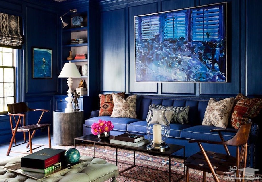 تاثیر رنگ آبی در دکوراسیون خانه چیست؟ و مکمل آن چه رنگی است؟