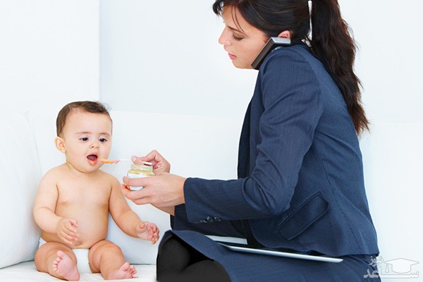 معایب شاغل بودن خانم ها بر سلامت روحی و روانی کودکان