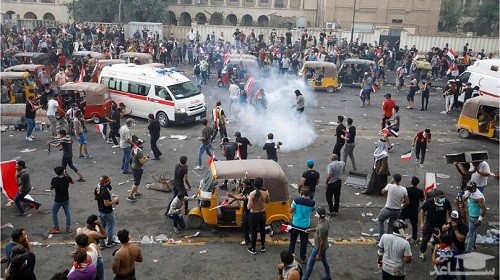 کشته‌شدن ۶۳ نفر در جریان ناآرامی‌های عراق
