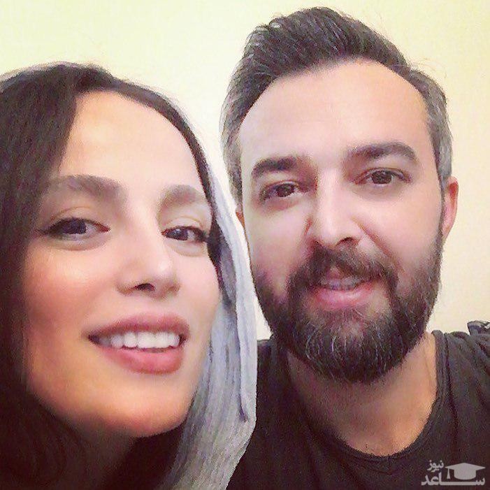 فرشته آلوسی و همسرش