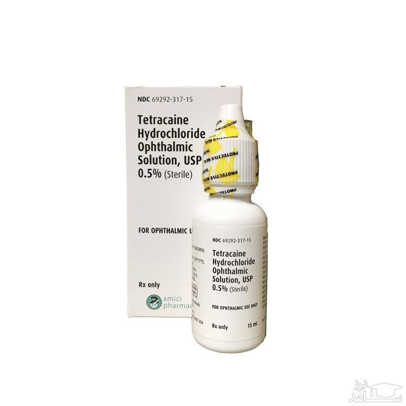 میزان و نحوه مصرف قطره چشمی تتراکائین