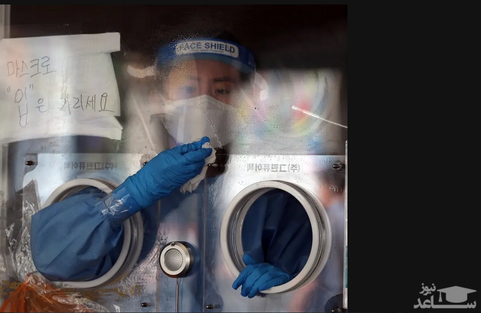  کیوسک تست کرونا در شهر سئول کره جنوبی