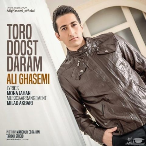 دانلود آهنگ تو رو دوست دارم از علی قاسمی