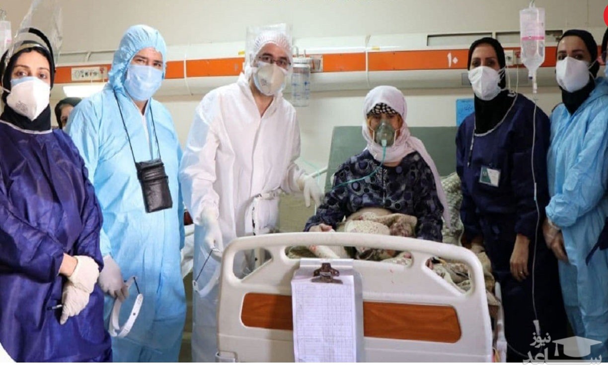 پیرزن 90 ساله بابلی کرونا را شکست داد