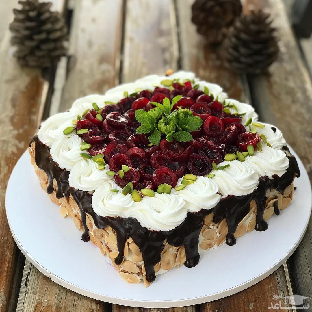 کیک خامه ای