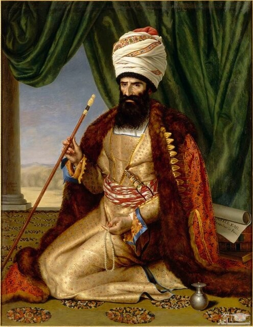 عسکر خان افشار، سفیر ایران در پاریس