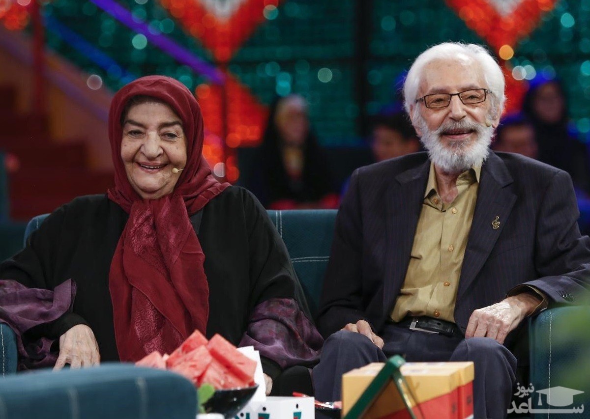 (فیلم) شوخی‌های مرحوم مشایخی و همسرش در خندوانه