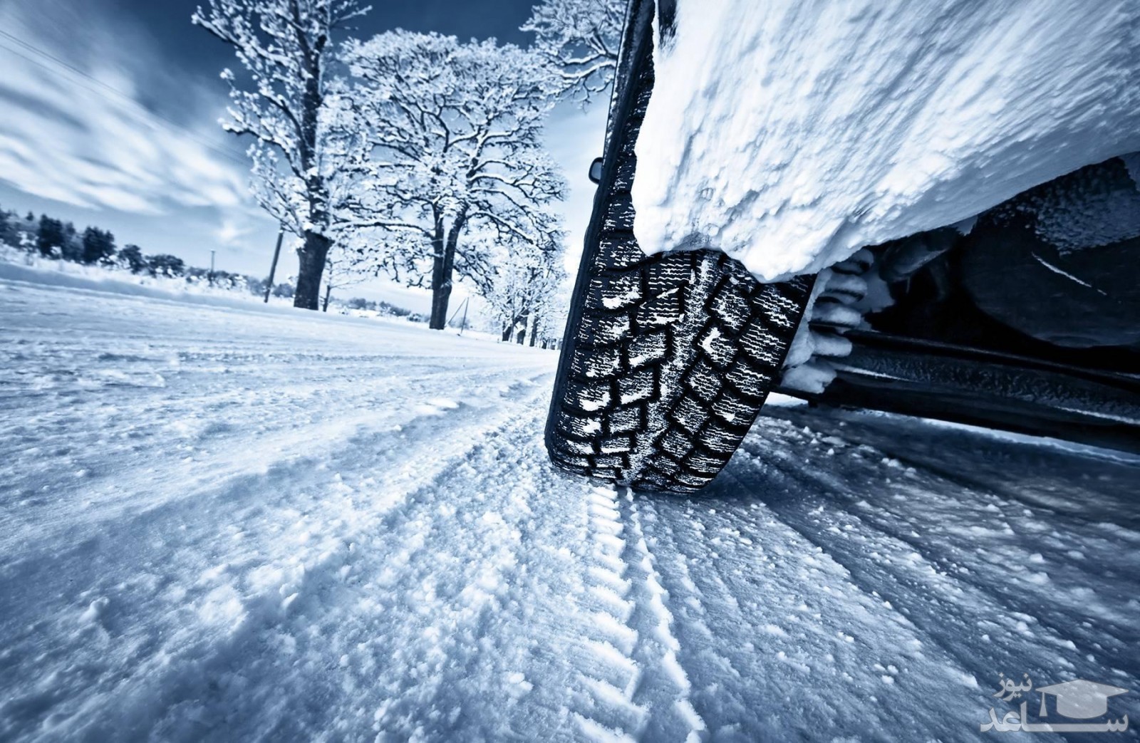 نکات ایمنی هنگام رانندگی در برف و یخبندان