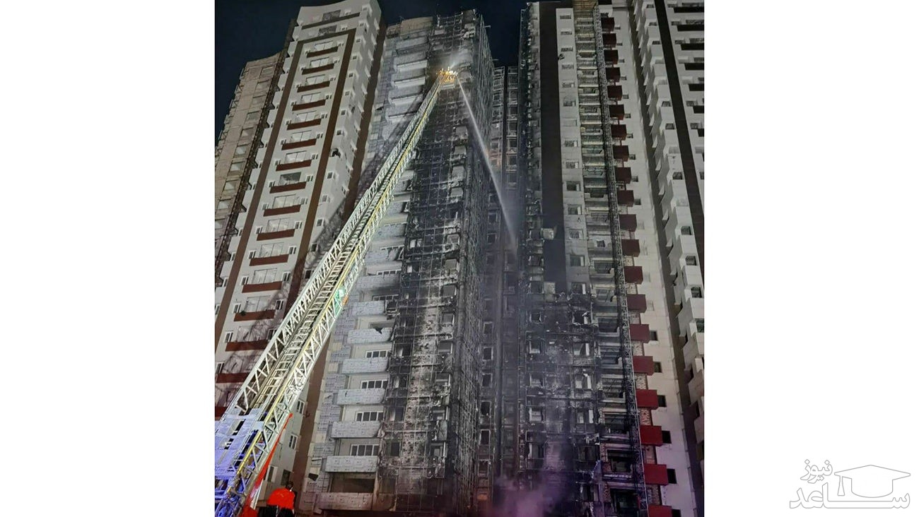 (فیلم) آتش سوزی بزرگ در ائل گلی تـبـریـز