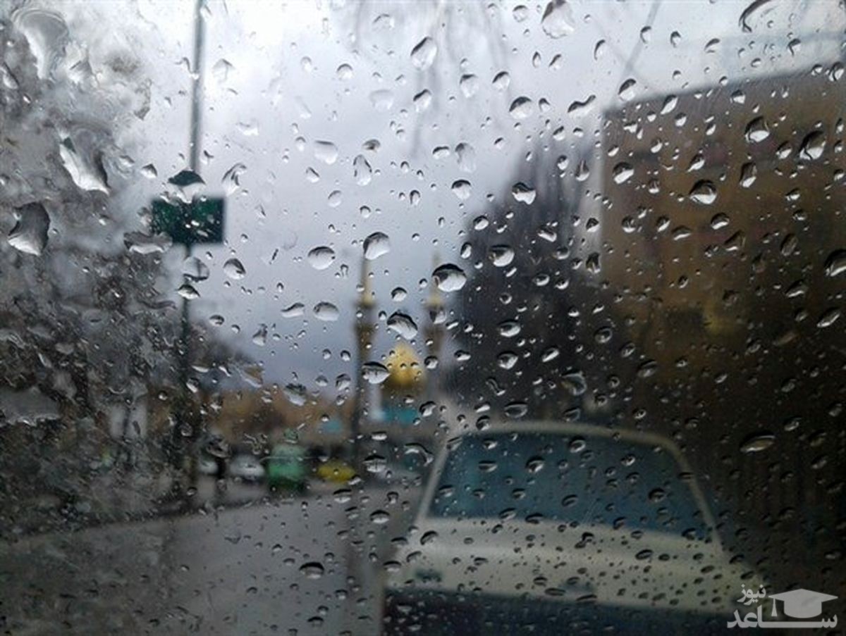 وقوع رگبار و رعد و برق در نیمه شمالی و شرقی کشور