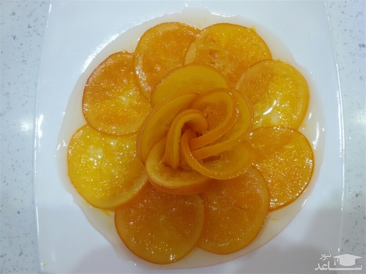 روش تهیه مربای پرتقال ورقه ای