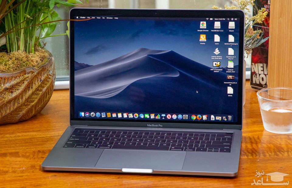 لپ تاپ 13 اینچی اپل مدل MacBook Pro MUHP2 2019 همراه با تاچ بار