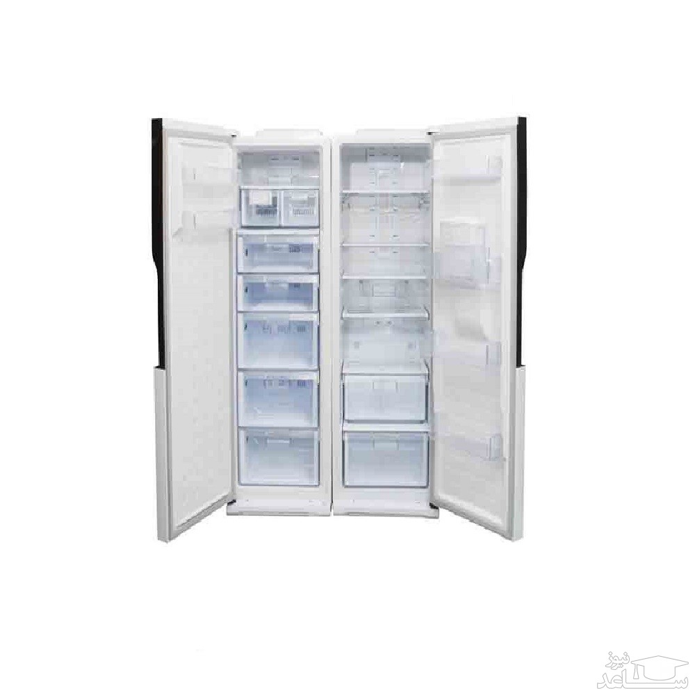 فضای داخلی یخچال فریزر دوقلو هاردستون مدل HD9