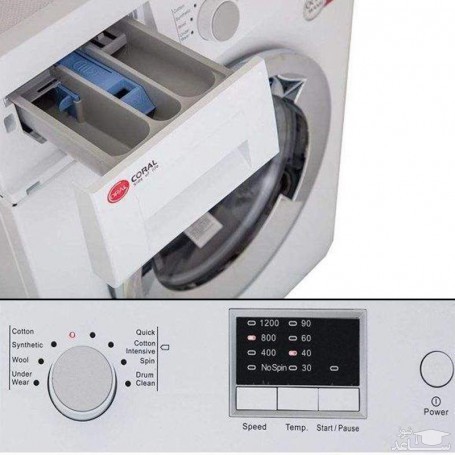 جاپودری وپنل لباسشویی کرال مدل MFW 27201