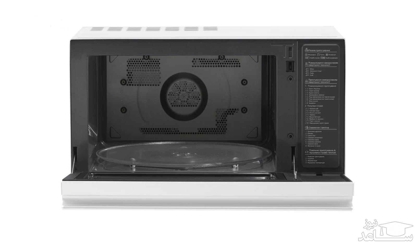 پوستر مایکروویو ال جی مدل MC65