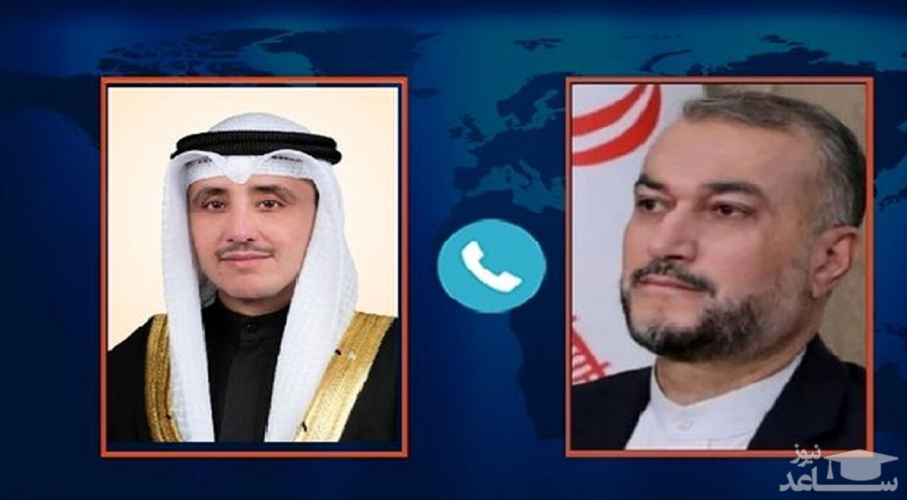 گفتگوی تلفنی امید بخش وزیران خارجه ایران و کویت