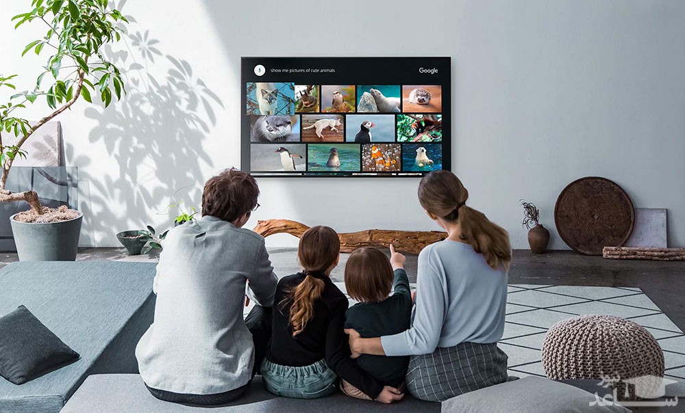 تلویزیون ال ای دی 4K سونی مدل X7500H سایز 55 اینچ
