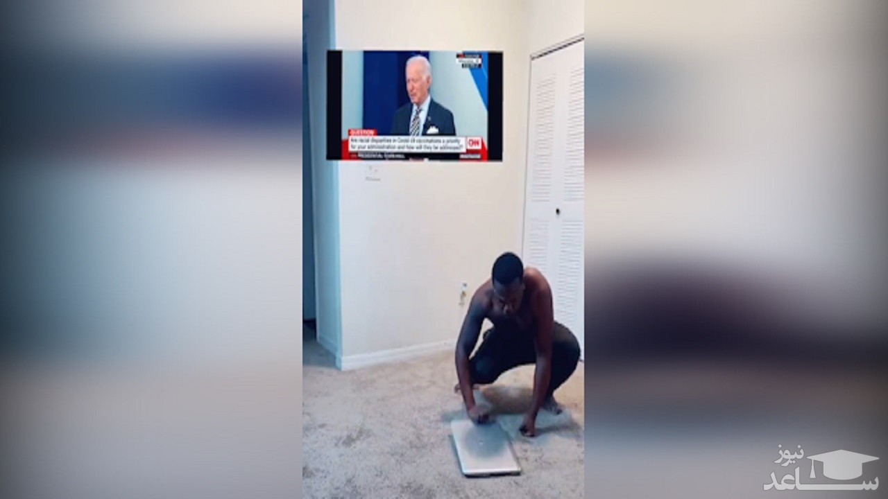 (فیلم) واکنش جالب سیاه پوستان آمریکا به توهین جنجالی بایدن