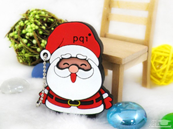 فلش مموری پی کیو آی مدل Stand Claus U843