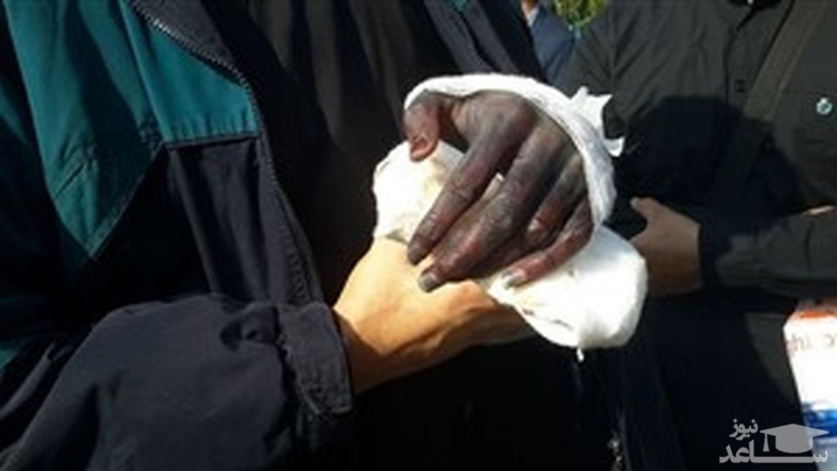 قطع دست کشتی‌گیر جوان با شمشیر اوباش