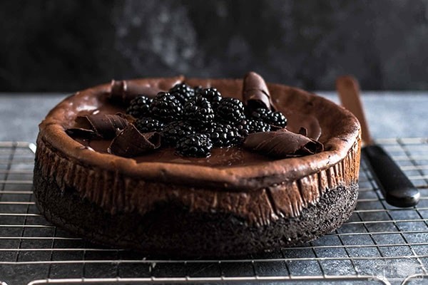  چیز کیک شکلاتی