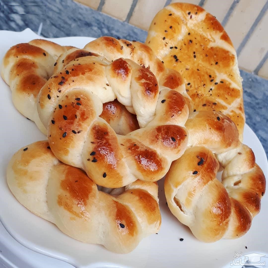 دستور تهیه نان آچمای ترکیه ای برای صبحانه