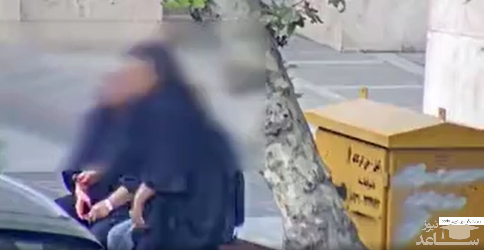 (فیلم) تصاویر لحظه به لحظه حرکات سه دختر اغتشاشگر