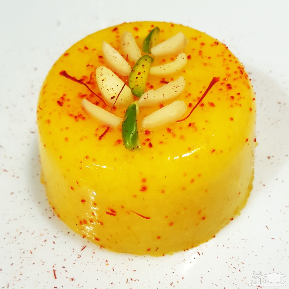 طرز تهیه کرم زعفرانی